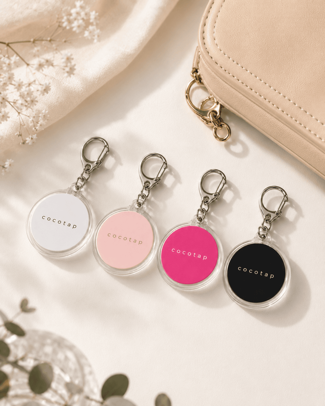 cocotap keychainのカラーバリエーション